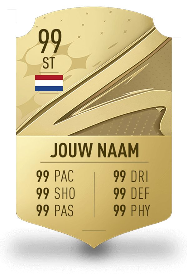 S23 Eigen FIFA Kaart Goud